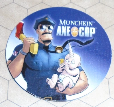 Munchkin Axe-Cop Level Counter - Steve Jackson Games - Image 1 of 2