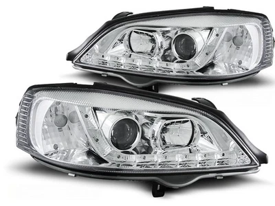 Faro De Día LED Diseño Para Opel Astra G 98-04 Cromado - Imagen 1 de 2
