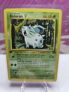 Pokémon TCG Nidoran Jungle 57/64 Regular 1st Edition Common - Bild 1 von 2