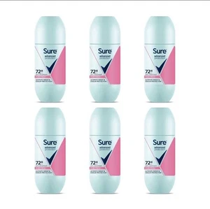 6 X Sure Advanced Protection Pure Fresh 72HR Anti-Perspirant 6 X 100ml Pack - Picture 1 of 2