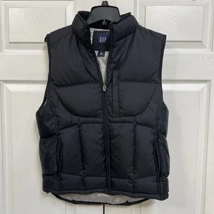 Mens Size XS  Gap Down Puffer Vest  Black Outdoors Casual Pockets - Picture 1 of 14
