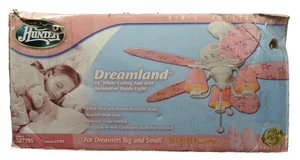 NEW Hunter Dreamland 44" Pink Girls Room Ceiling Fan Light Kids 5-Blade 227795 - Picture 1 of 24