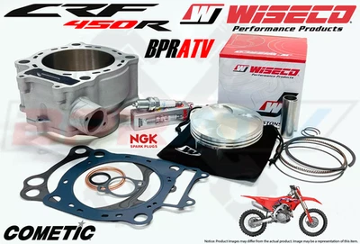 17-24 Honda CRF450R CRF 450RX 450RWE Cylinder WISECO Piston Top End Rebuild Kit - Image 1 of 4
