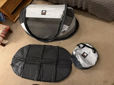 Deyan Travel Cot Foldable Baby Bed Infant Toddler - Image 1 of 2