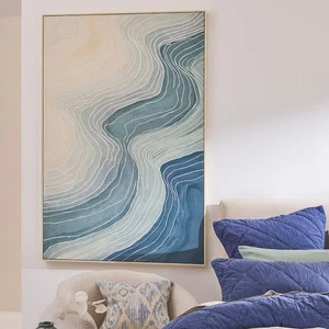 Tides of Tranquility Canvas Wall Art - Picture 1 of 7