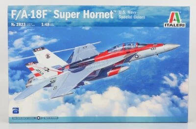 MODELLINO STATICO ITALERI BOEING F/A 18F SUPER HORNET AEREO MILITARE 1995 1/48 - Immagine 1 di 3