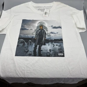 Juice Wrld Fighting Demons Poster White Mens SMALL T-Shirt New READ! - Picture 1 of 6