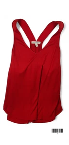 Banana Republic  Women's M Sleeveless Red Blouse Polyester Blend - Picture 1 of 4
