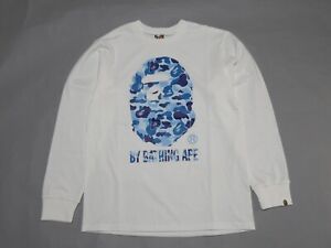 A Bathing Ape Long Sleeve Graphic Tees for Men for sale | eBay