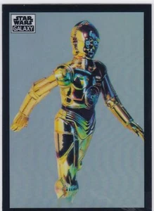 2022 Star Wars Chrome Galaxy Refractor #8 C-3PO - Picture 1 of 1