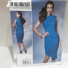 2011 Vogue Tom And Linda Platt Sew Pattern V1267 Sleeveless Dress SZ (16-24) Unc