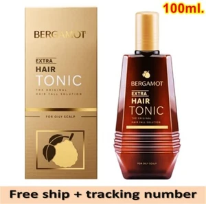 Bergamot Extra Hair Tonic Reduces Dandruff Hair Loss Treatment for Oily Scalp - Picture 1 of 8