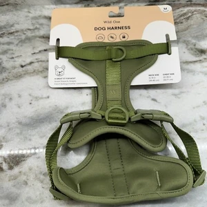 Wild One dog harness Moss Green Limited Medium French Bulldog - Picture 1 of 13