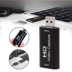 4K Video Capture Card HDMI auf USB 1080P Live Video Streaming Game Recorder NEU - Bild 1 von 6