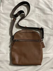 COACH - CHARLES FLIGHT BAG SMOOTH LEATHER