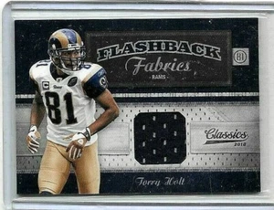 TORRY HOLT 2010 CLASSICS FLASHBACK FABRICS GAME USED JERSEY#/150 - Picture 1 of 1