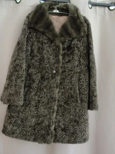 Vintage Sportowne Lambswool Car Coat - Picture 1 of 12