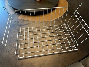 ClosetMaid 17 In Wide Hanging Basket for Wire Shelving Organizer, White - Picture 1 of 4