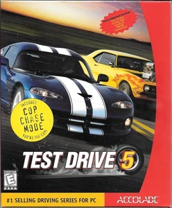Test Drive 5 PC Game By Accolade 1998 PC Game Complete in Jewel Case! - Picture 1 of 1