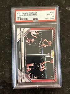 2021 Panini Instant Red Cameron Thomas Day’ron Sharpe Rookie RC SP #/99 PSA 10 - Picture 1 of 2