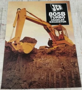 1982 JCB 805B Turbo Crawler Excavator 9999/1798 - Picture 1 of 7
