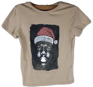 Notorious B.I.G. Biggie Smalls boys T Shirt Size 8 Cotton On - Picture 1 of 7