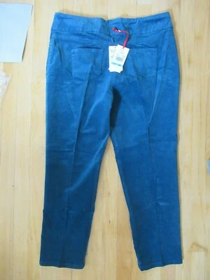 Ruby Red Teal/Blue Women's 16P Lightweight Stretchy Slip-on Corduroy Pants NWT - Image 1 of 4