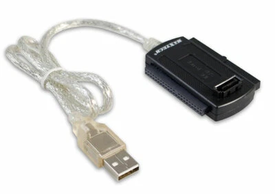 Cavo Adattatore convertitore IDE sata 3,5 e 2,5" HD pc Porta USB 2.0 Hard Disk - Immagine 1 di 2