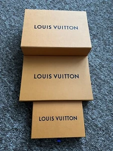 Louis Vuitton Tres cajas vacías medianas y pequeñas. - Imagen 1 de 9
