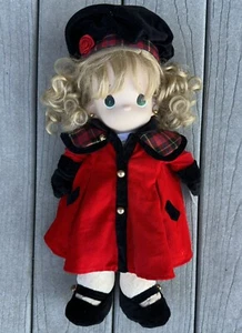 Precious Moments Collector Classic Doll Paige Limited Edition 2001 Red Dress - Picture 1 of 8
