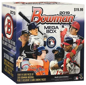 2019 Bowman Baseball Mega Box Factory Sealed Unopened (Qty) - Picture 1 of 1