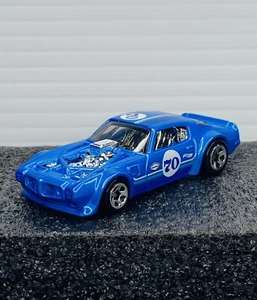 Hot Wheels 1970 Pontiac Firebird - blu / modificato HW / nuovo sciolto - Foto 1 di 1