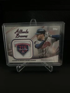 Freddie Freeman 2020 Topps Commemorative Jumbo Patch Card #jses-ff - Picture 1 of 2