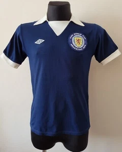 Scotland 1978 Home football World Cup Argentina 1978 Umbro shirt size 38/40 - Picture 1 of 8