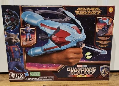 Marvel Guardians of the Galaxy Vol. 3 Galactic Spaceship with Action Figure NIB - Image 1 of 4