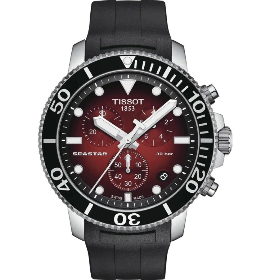 Tissot Seastar Red Men's Watch - T120.417.17.421.00