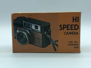 Vintage Hi Speed Camera With Box Insta Load 126 Cartridge Film - Bild 1 von 4