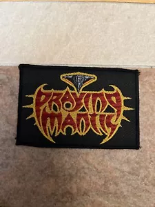 More details for praying mantis rock band patch 10 cm