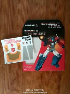 Ocean Dry Detail Decals for MP-09 Rodimus Prime,in stock - Picture 1 of 2