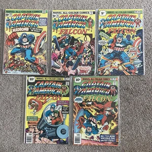 Captain America #193 195 197 198 199 & Falcon (1975 Marvel Comics) Bundle Lot - Picture 1 of 3