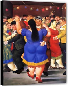 Tänzer art Botero Collection Bild 70x90 Top artwork A3FB3 - Picture 1 of 3