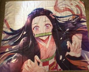 Nezuko Demon Slayer Wandteppich 50”x60” NEU - Bild 1 von 5