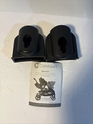 Accesorio para cochecito adaptador asiento coche Contours Britax en perfecto estado - negro Foto 1 de 3