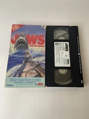 Jaws The Revenge (VHS, 1988) Lorraine Gary, Lance Guest, Michael Caine - Image 1 of 4