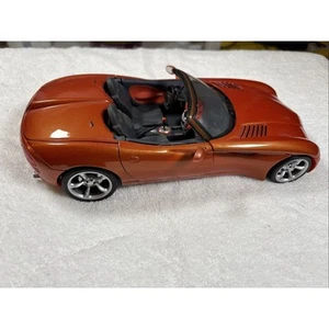 MAISTO DIECAST CAR DODGE CONCEPT CONVERTIBLE ORANGE 1/18 SCALE - Picture 1 of 5