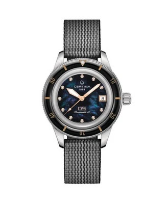 Reloj informal analógico automático para mujer CERTINA vestido clásico esfera madreperla con Foto 1 de 4