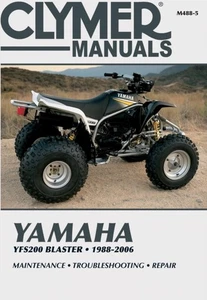 Clymer Yamaha YSF200 Blaster ('88-'06) by Haynes Publishing (Paperback Book) - Bild 1 von 1
