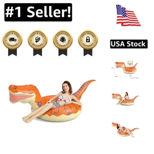 93" T-Rex Dinosaurier Pool Schwimmer - Familienfreundlich Sommer Party Must-Have! - Bild 1 von 7