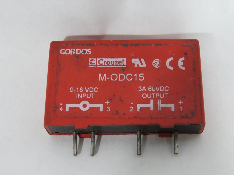 Gordos/Crouzet M-ODC15 I/O Digital Output Module 3A@60VDC Output USED - Image 1 of 1