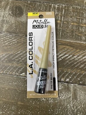 LA Colors Metallic Liquid Eye Liner Gold - Image 1 of 3